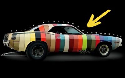 CUANDO EL COLOR ERA PARTE DEL ALMA DEL AUTO